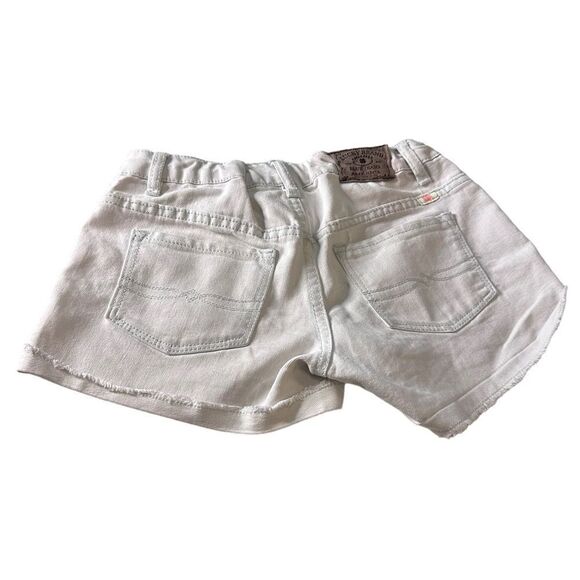 Lucky Brand Girl’s White Jean Shorts (10) - Picture 4 of 6
